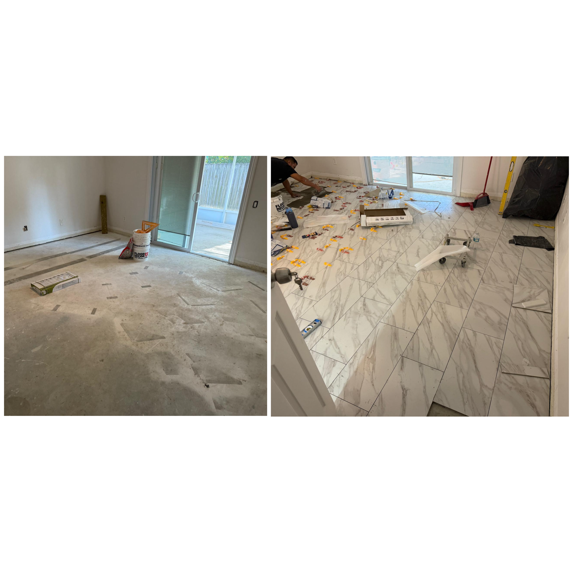 Professional Tile Flooring Work